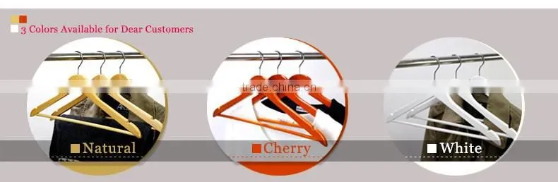 Custom wooden fashion hangers