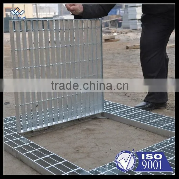 hot dip galvanized refined oil refinery sewage grating