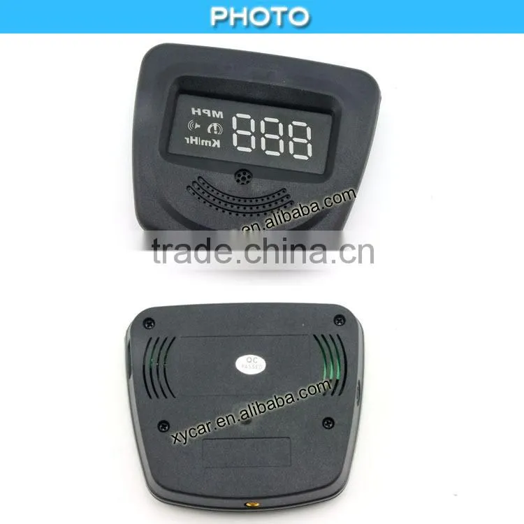 Universal Head Up Display KM/h & MPH speeding warning with speed GPS HUD XY-HUD203