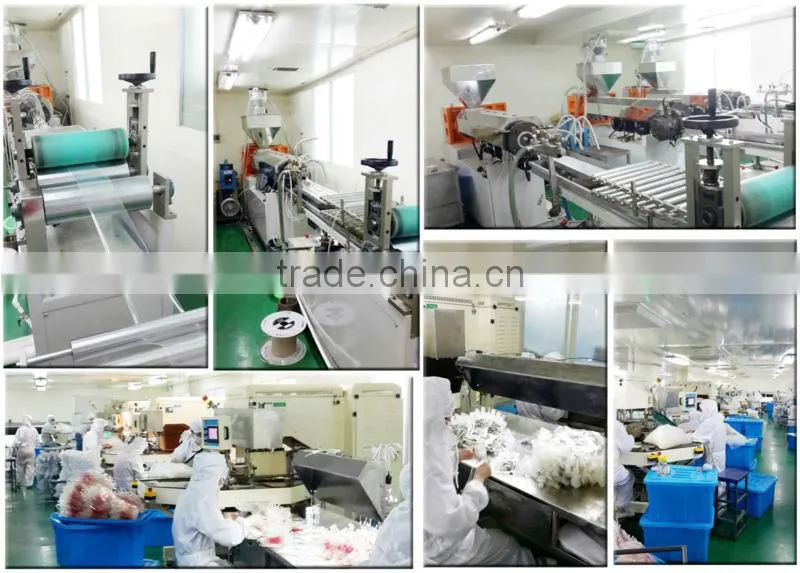 Disposable medical PVC IV infusion bag