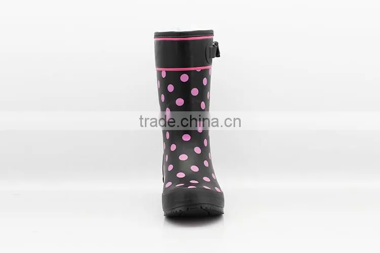 Alibaba china 10 Years experience Colorful kids rain boots
