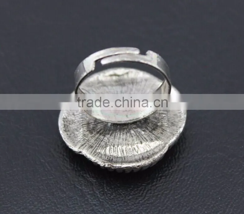 Wholesale candy color alloy resin opening rings
