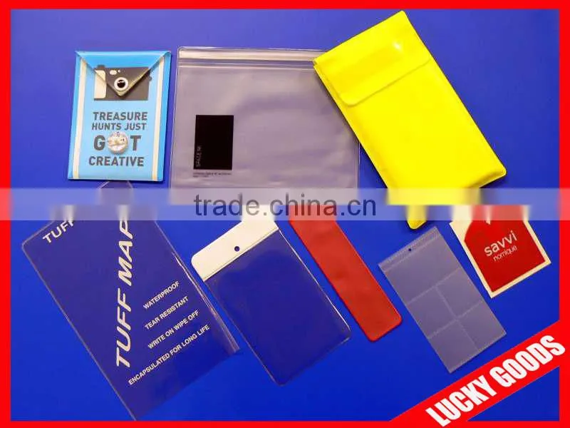 functional fashion plastic clear pvc pouch