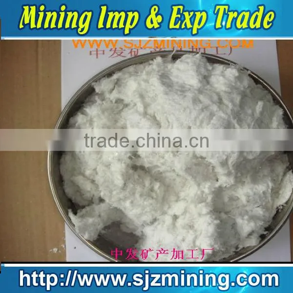 brucite fiber for heat insulation product