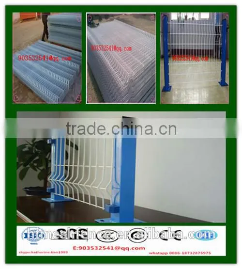 3d security Outdoor border grille wire welded mesh fencing Garden Border Fence