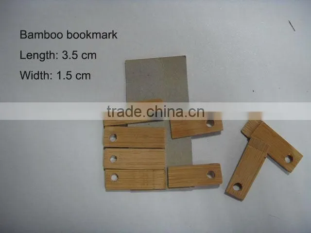 Bamboo mini bookmark