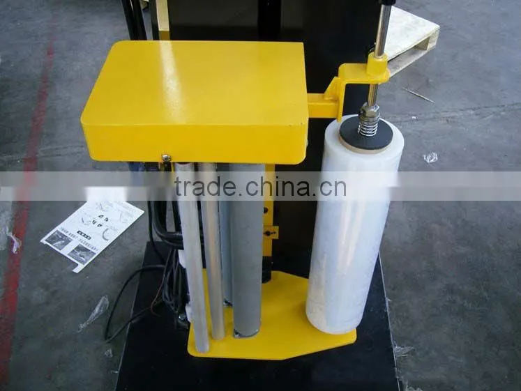 high efficient pallets stretch film wrapping machine capacity 20-40 loads / hour