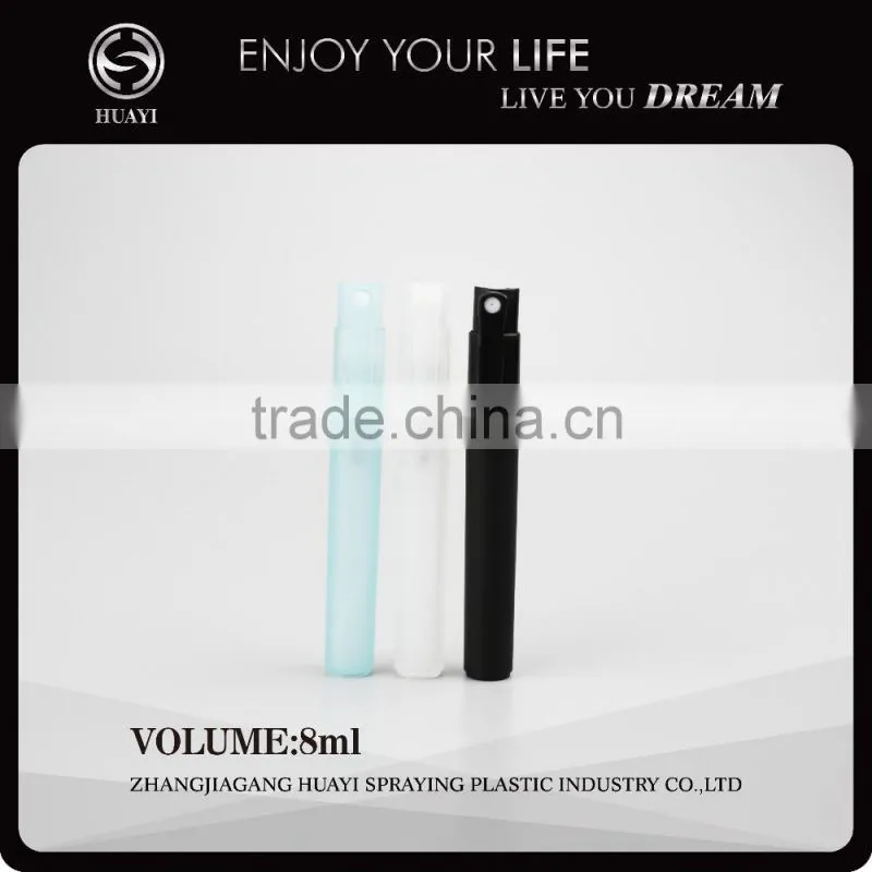 8ml pen plastic mini perfume bottle