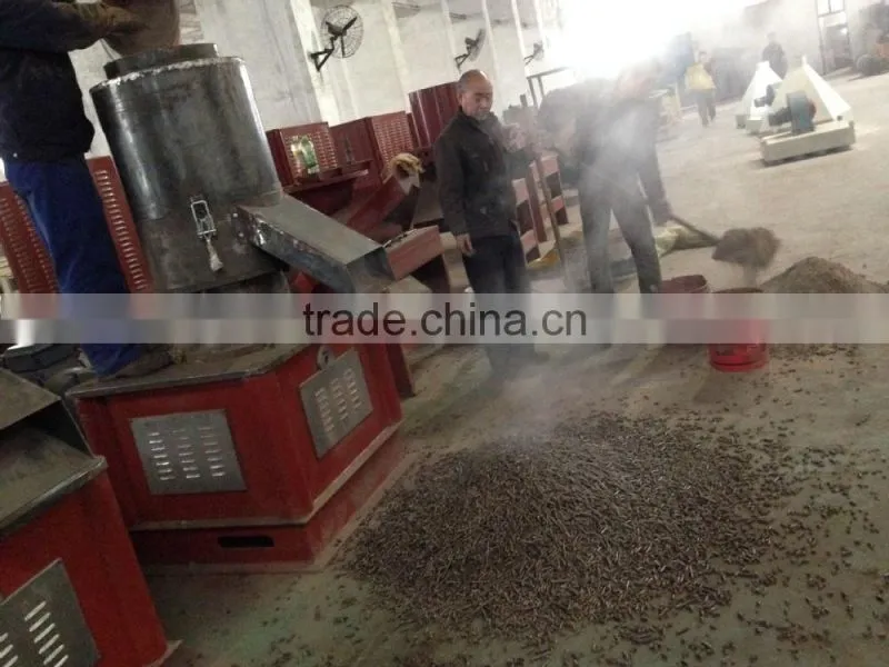 High output flat Die Biomass Pellet Mill for wood sawdusts
