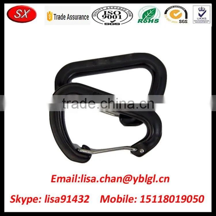 High Quality Outdoor Mountain Climbing Carabiner with LOGO