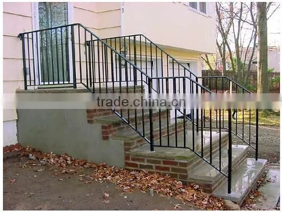 Top quality iron steel stair railing