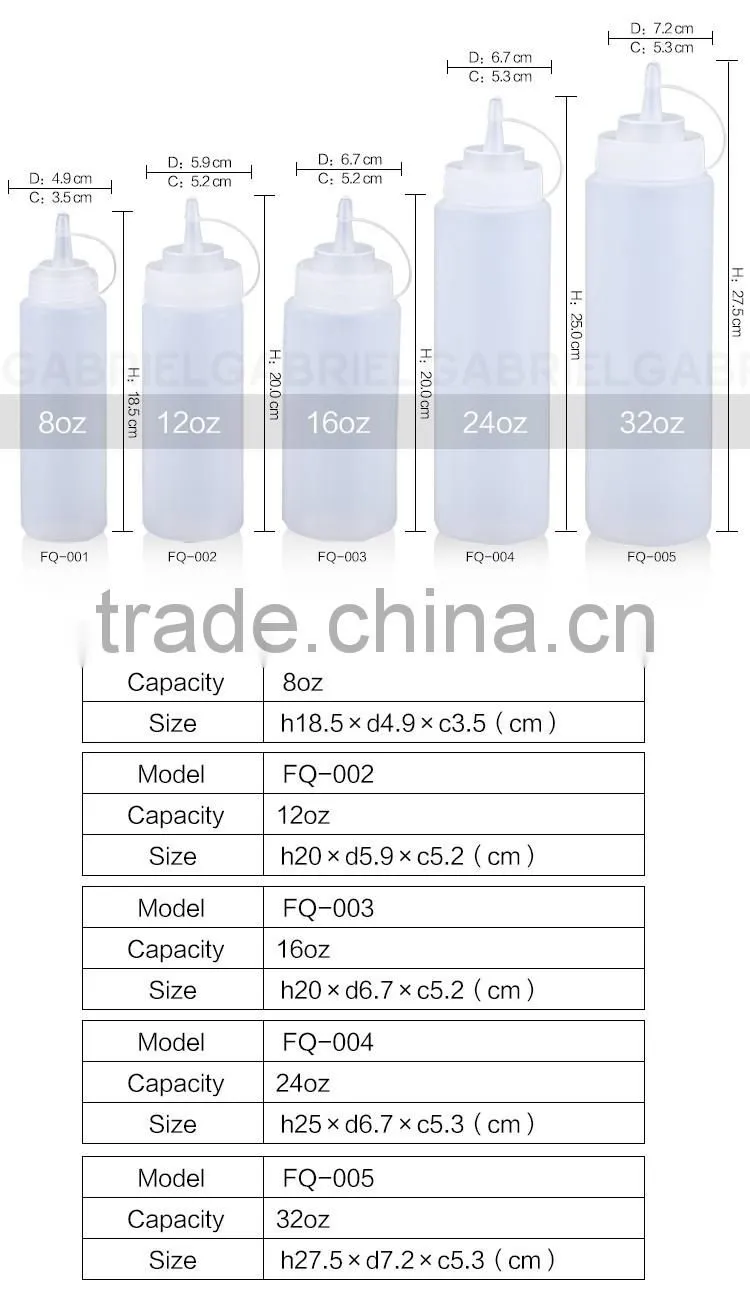 500g Plastic container supplier from china clear and empty honey jars online shopping product sauce bottle