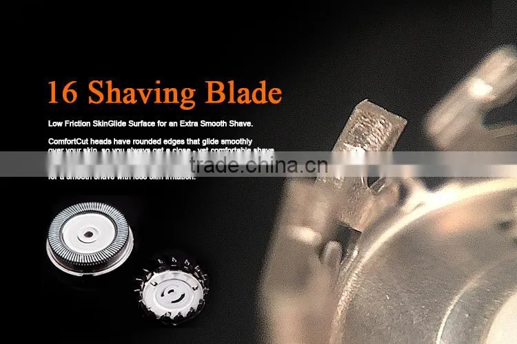 electrical shaver cutter and foil with 3 fixing hole 16 cutter