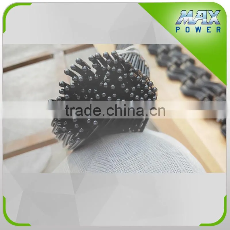 Fabric cloth locking system zigzag wire film greenhouse