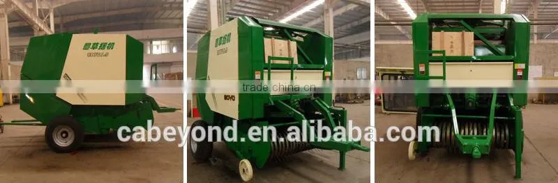 Grass baling machine