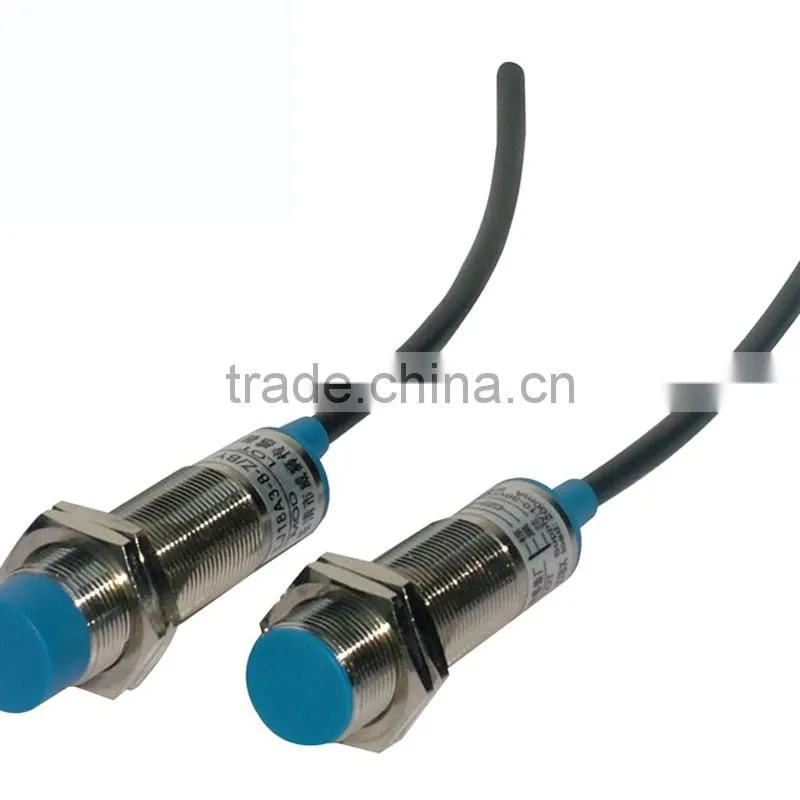 China supply M12 LJ12A3 detection LED IP67 cylinder proximity sensor inductive proximity sensor