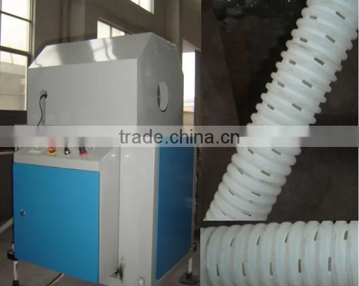 cutting hole pipe making machine
