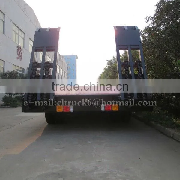 CLW 3 Axles 70 Ton Low Flatbed Transport Semi Trailer 18m