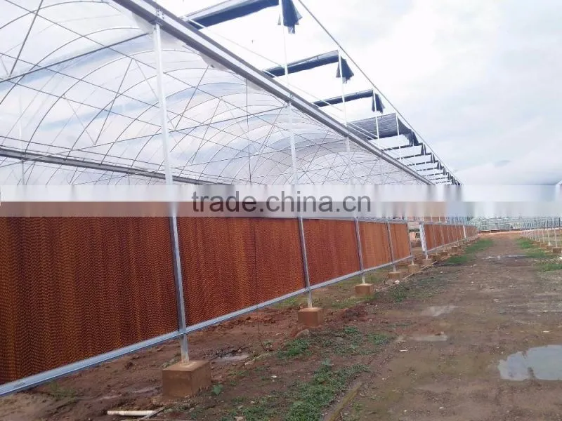 PC board outside shading in greenhouse automation