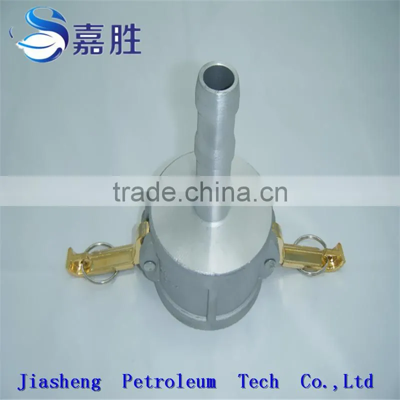 Aluminum Camlock Quick Coupling Reducing Female Coupler x Hose Shank