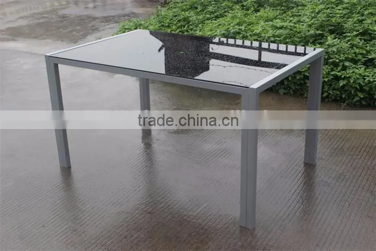 Outdoor rectangle fair price dining table