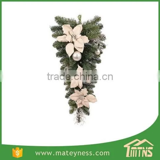 Artificial Outdoor Christmas Swag Lights Decoration