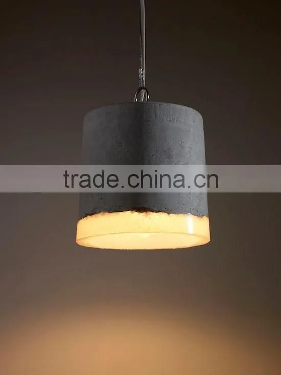 handmade artistic handicrafts Cement lamp shade