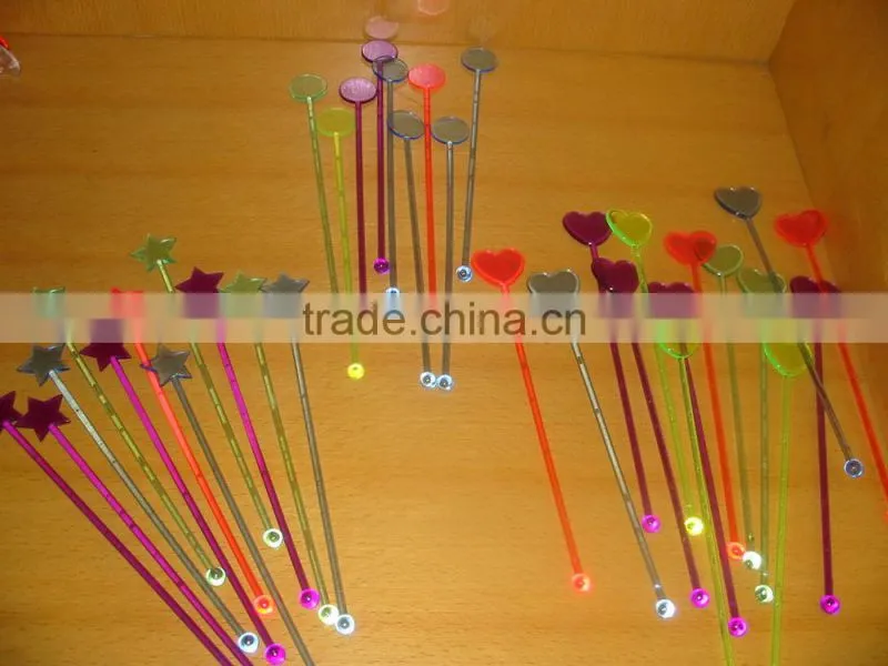 Plastic stirring rod