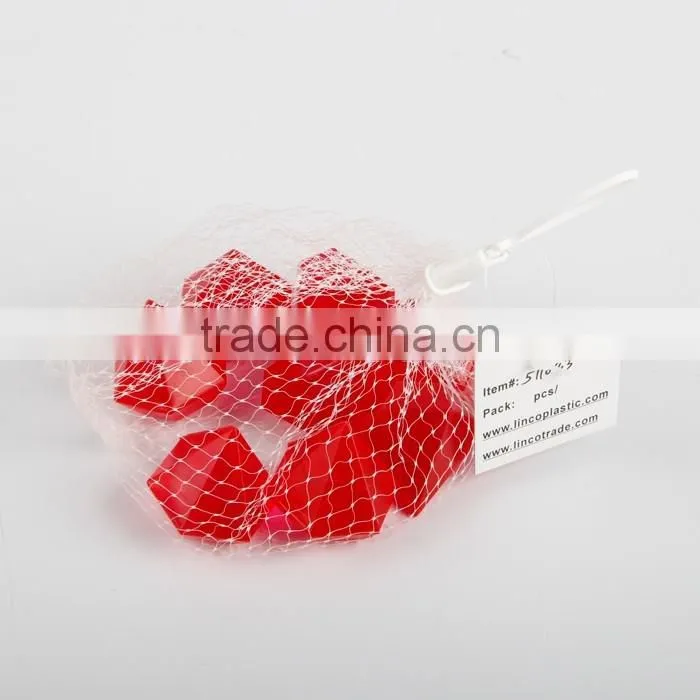 diamond shape Reusable Plastic Ice Cube with BPA Free Material