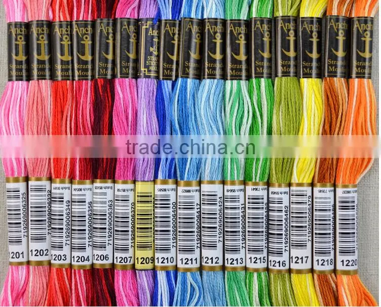 15032001 DIY kids crafts thread for weaving, sewing,cross stitch