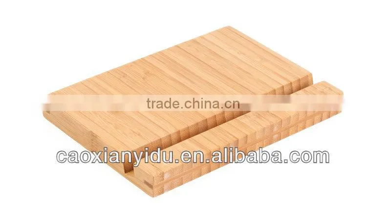IPAD Wooden Base Small Bracket Mobile Phone Holder Stand Bamboo Wooden Base