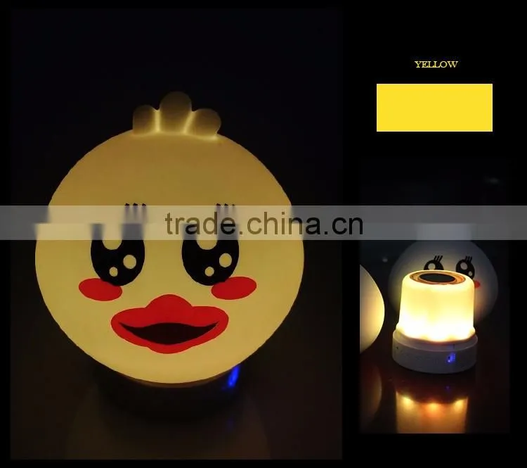New products mp3 hot videos free download led night light kids waterproof speaker bluetooth