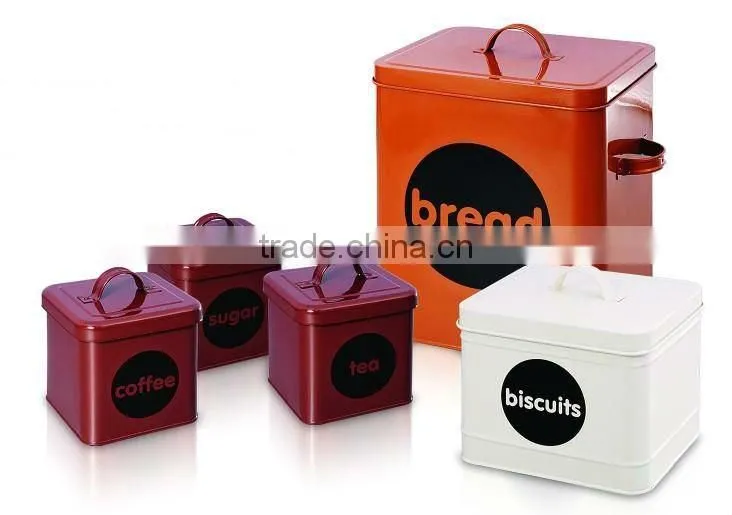 8 Piece Decorative Kitchen Storage Jars canister