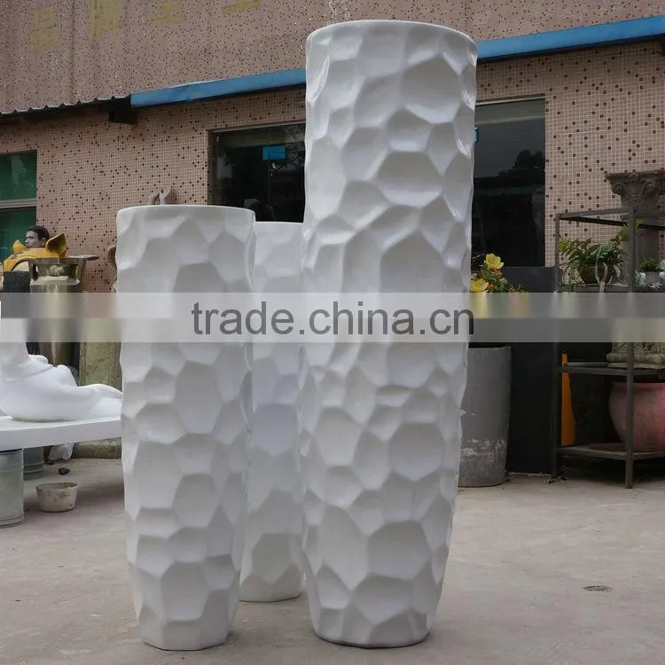 Modern garden pots