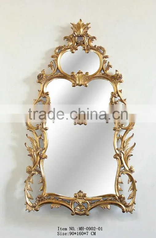 Egyptian Reproduction Furniture Black and Gold Console For Living Room Display