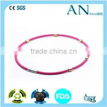 Korea model lovers silicone beautiful hollow necklace
