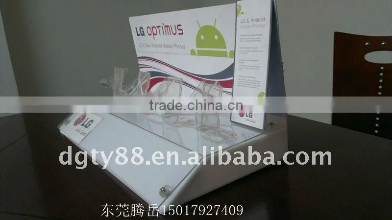 2011 New Design LG phone Acrylic display stand