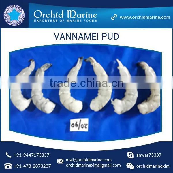 Exclusive Range of Pure and Natural Vannamei PUD Shrimp at Wholesale Price