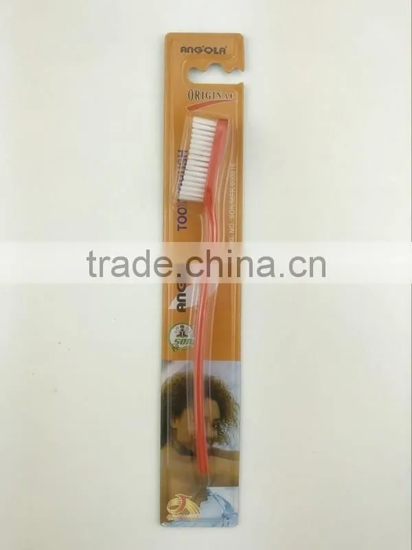 white teeth soft bristle plastic finger toothbrush made in china