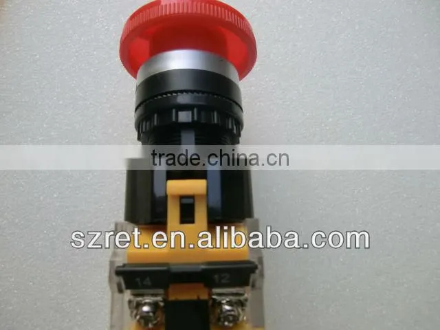 co2 laser cutter and engraver mushroom switch push button
