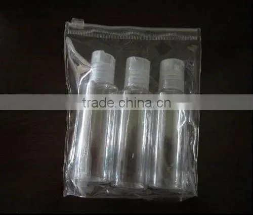 3pcs 50ml PET travel bottles set/cosmetic bottle