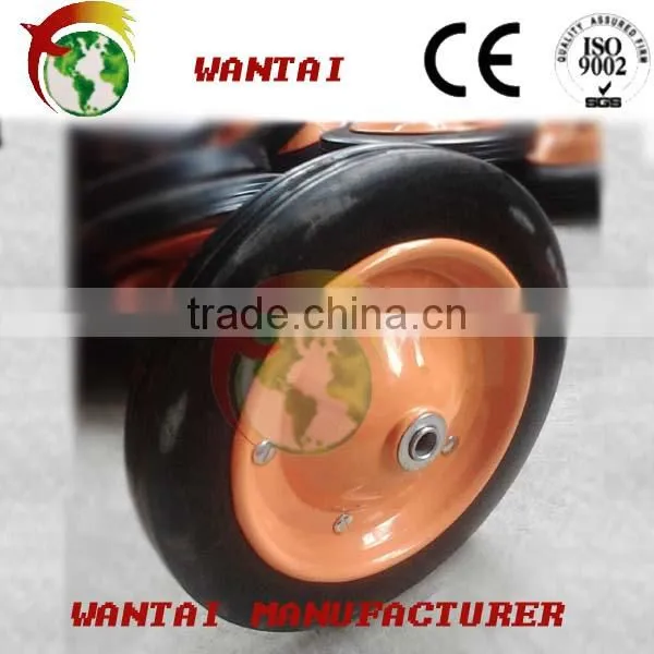 Manufacturer solid 13:x3" wheelbarrow Rubber wheel
