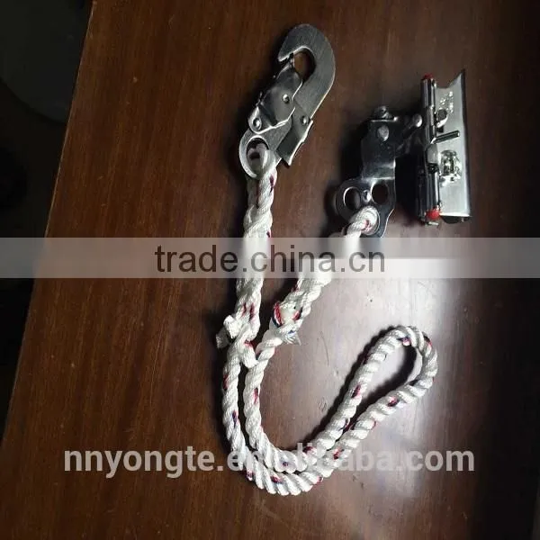 Shock Absorbing Rope Lanyard