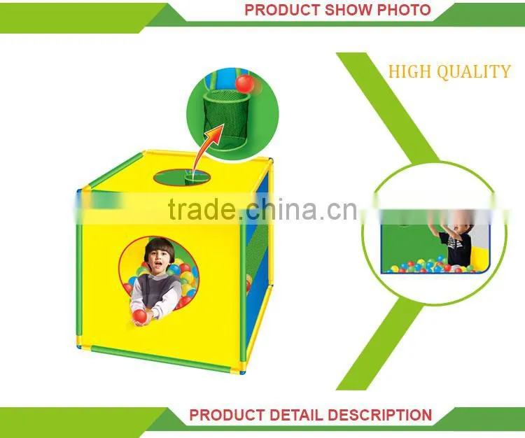 Wholesale kids indoor toy set tent play game ocean ball