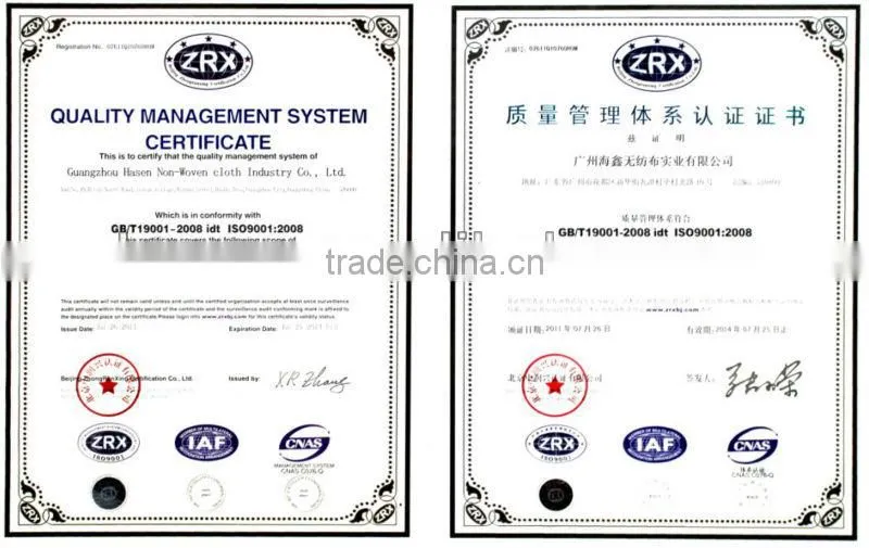 wet wipe material with OEM