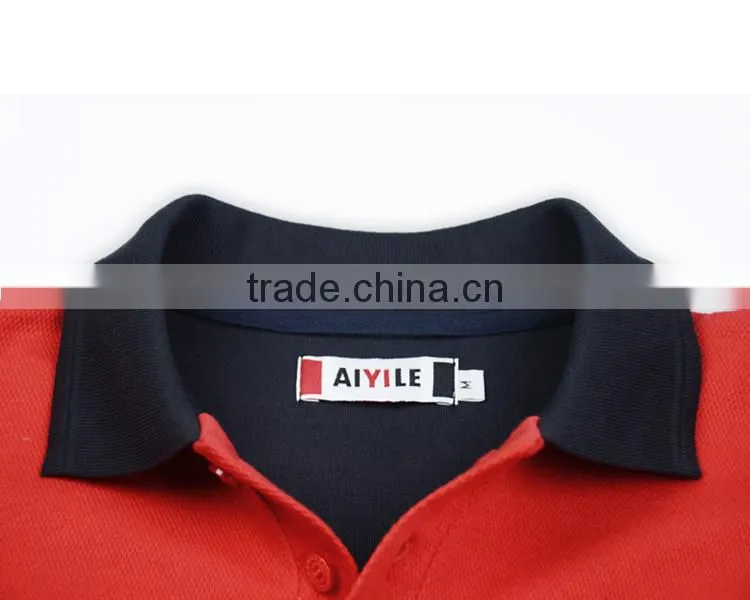 back image color pique polo shirt