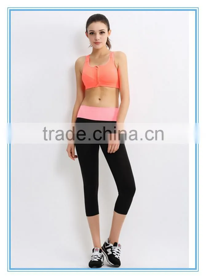 Top Quality Fitness Elastic Pants Women Dance Yoga Sports Pants Tights Gym Workout Clothing Fashion Legging