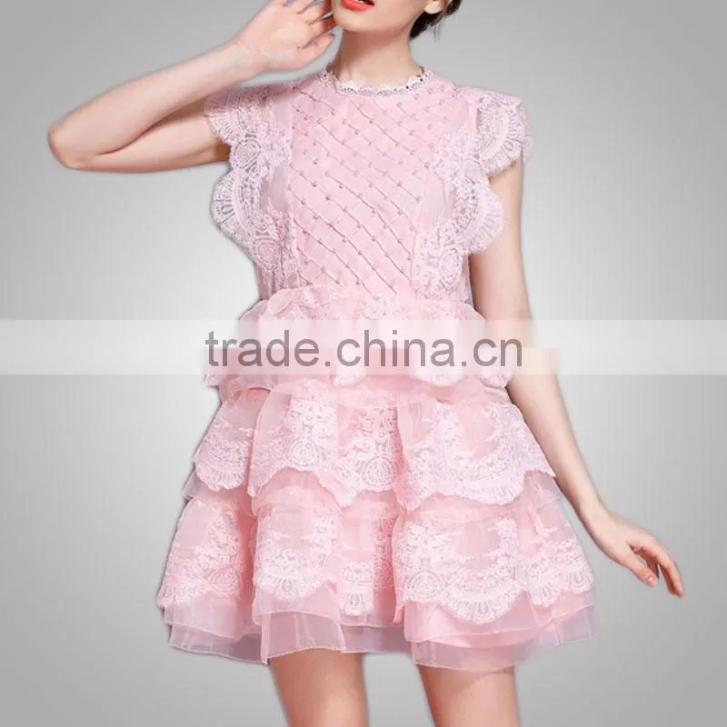 Best Selling Latest Design Perfect Cut Stone Work In Dress Factory