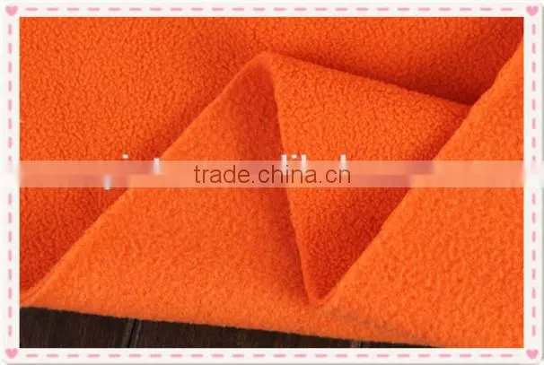 Hot sale 100% polyester fabric polar fleece for coats,tricot fabric polar fleece