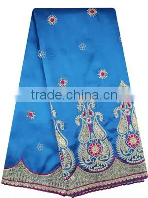 2017 Popular Stretchable Battenburg Silk George Lace, African Fabrics